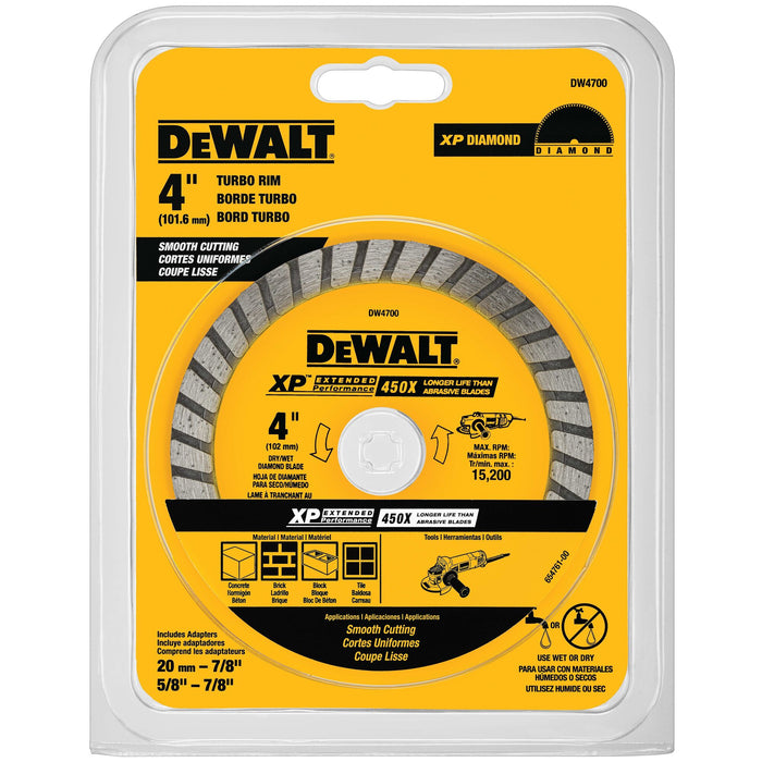 DeWalt XP™ Turbo Diamond Blade