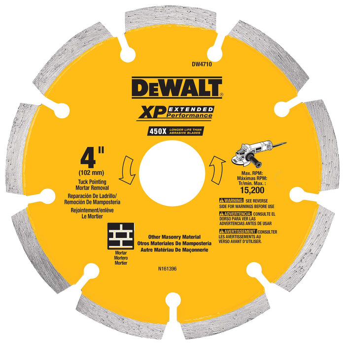 DeWalt XP™ .250 Tuck Pointing Diamond Blade