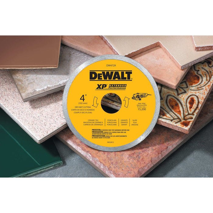 DeWalt XP™ Diamond Tile Blade - 4"