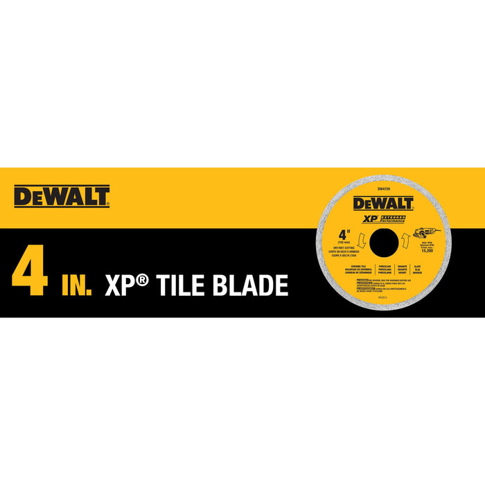 DeWalt XP™ Diamond Tile Blade - 4"