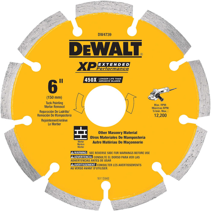 DeWalt XP™ .250 Tuck Pointing Diamond Blade