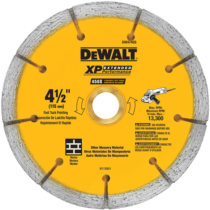 DeWalt XP™ .250" Sandwich Tuck Point Diamond Blade