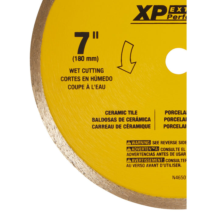 DeWalt XP™ Wet/Dry Ceramic Tile Diamond Blade