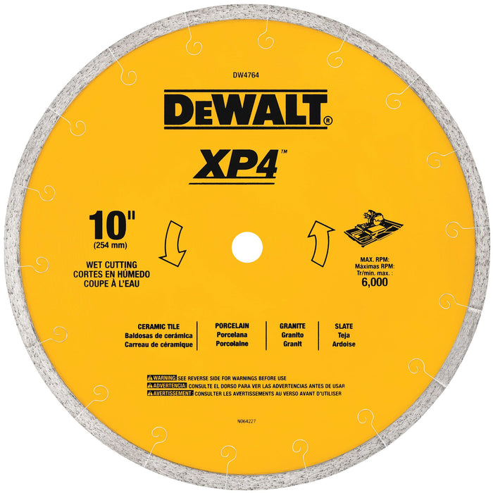 DeWalt XP4 Premium Porcelain Tile Diamond Blade