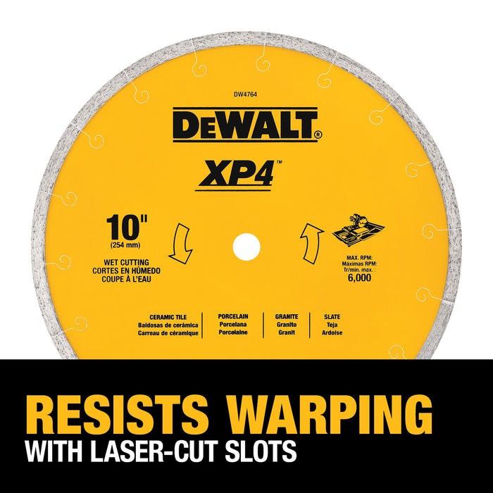 DeWalt XP4 Premium Porcelain Tile Diamond Blade