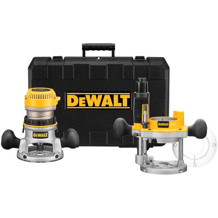 DeWalt 1-3/4 HP Fixed Base/Plunge Router Combo Kit