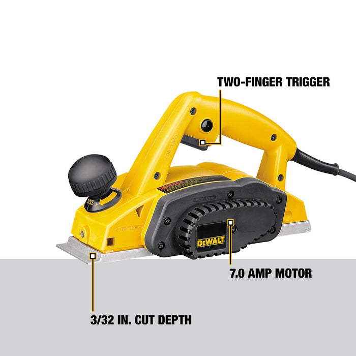 DeWalt 3-1/4" Planer Kit With 3/32" Depth Of Cut