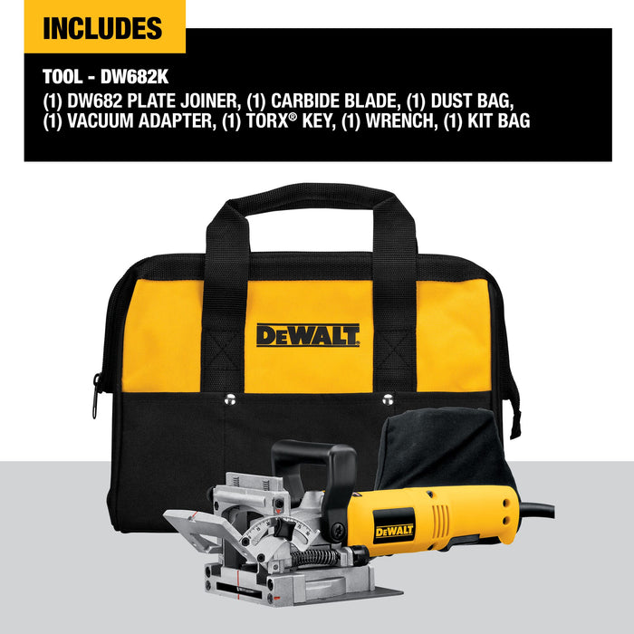 DeWalt 6.5A Corded Heavy Duty Plate Joiner Kit