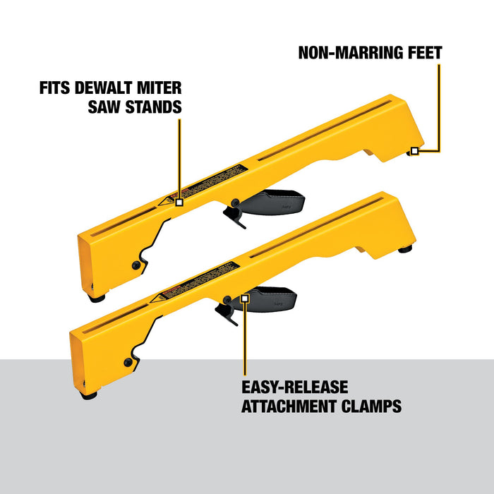 DeWalt Mitre Saw Stand Tool Mounting Brackets