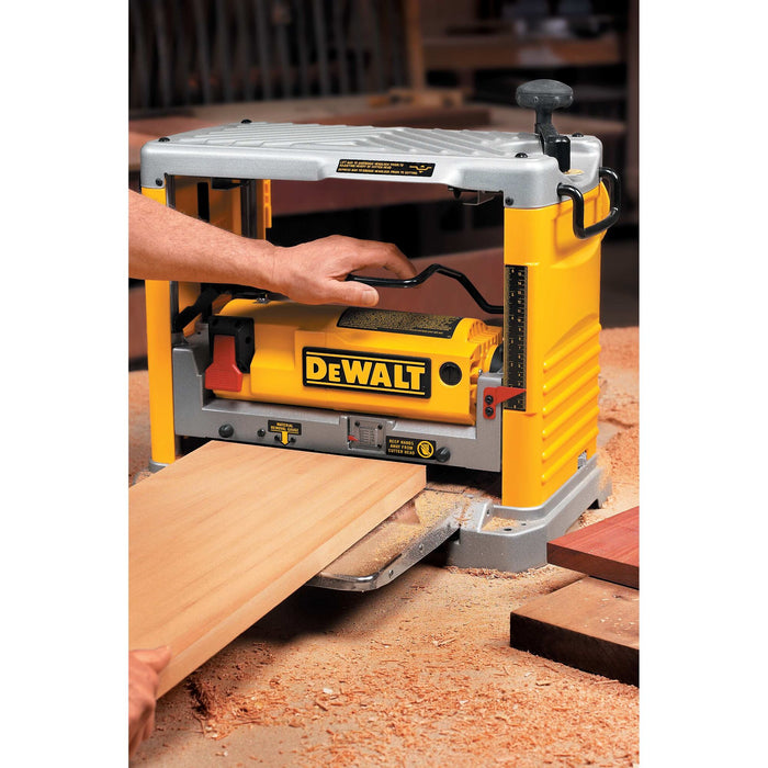 DeWalt 12-1/2" Thickness Planer w/ Three Knife Cutter-Head