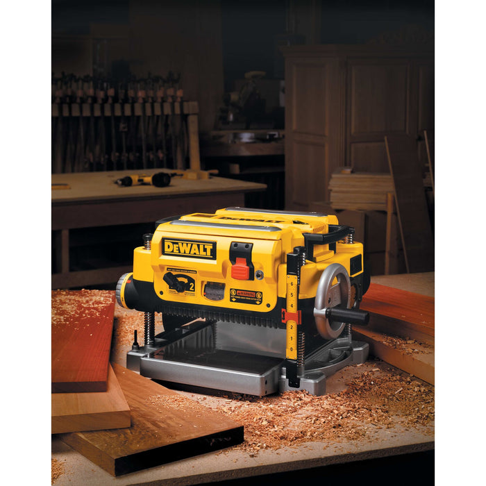 DeWalt 13" Three Knife 2-Speed Thickness Planer