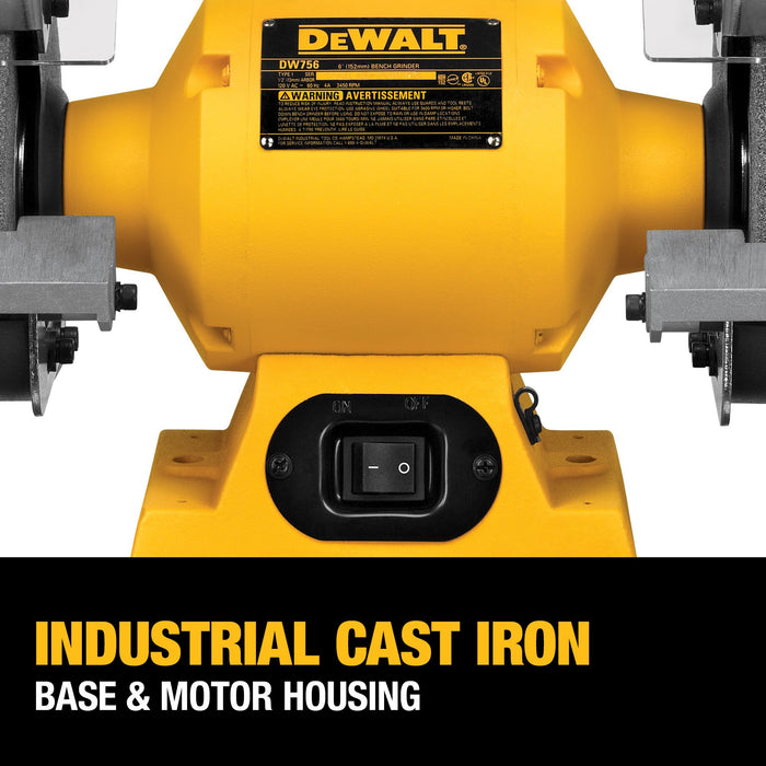 DeWalt 6" (150mm) Bench Grinder