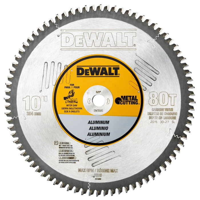 DeWalt 80T Non-Ferrous Saw Blade