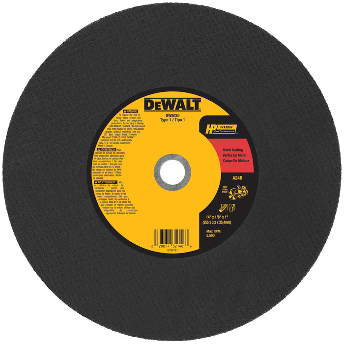 DeWalt Portable Saw Cut-Off Wheel