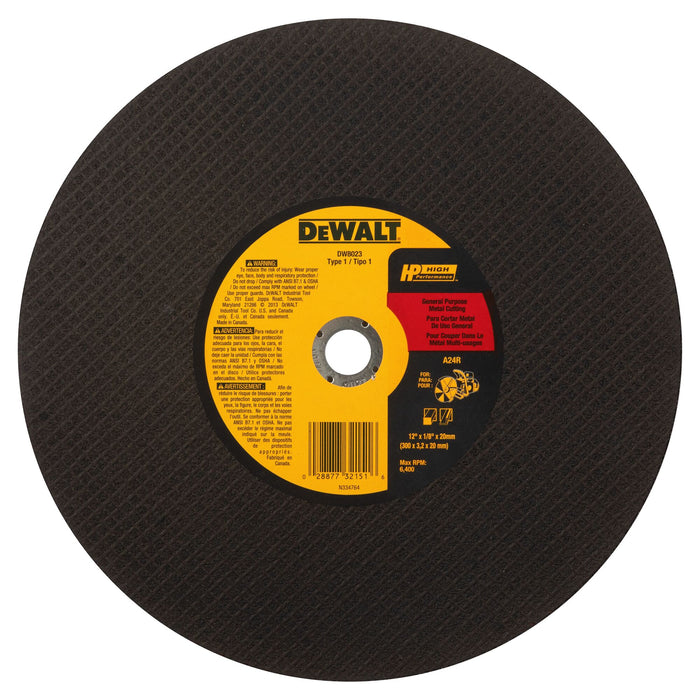 DeWalt Portable Saw Cut-Off Wheel