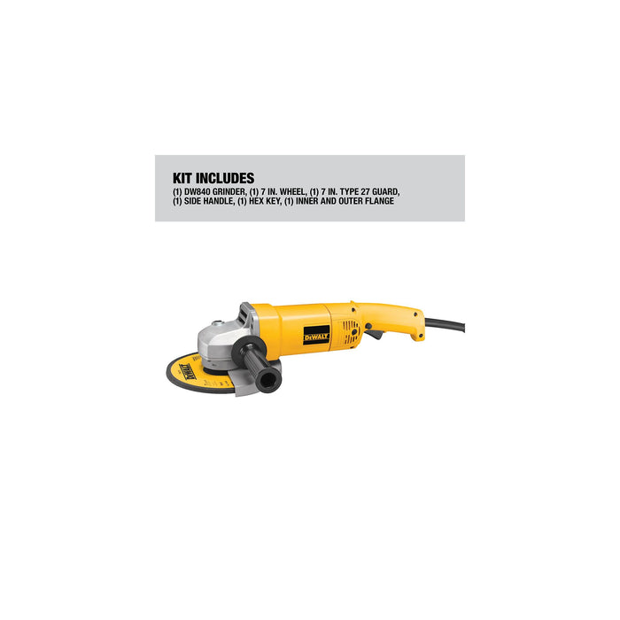 DeWalt 7" (180mm) 13A Medium Angle Grinder