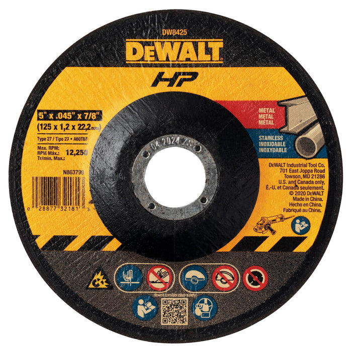 DeWalt Premium Cut-Off Wheel (Type 27)