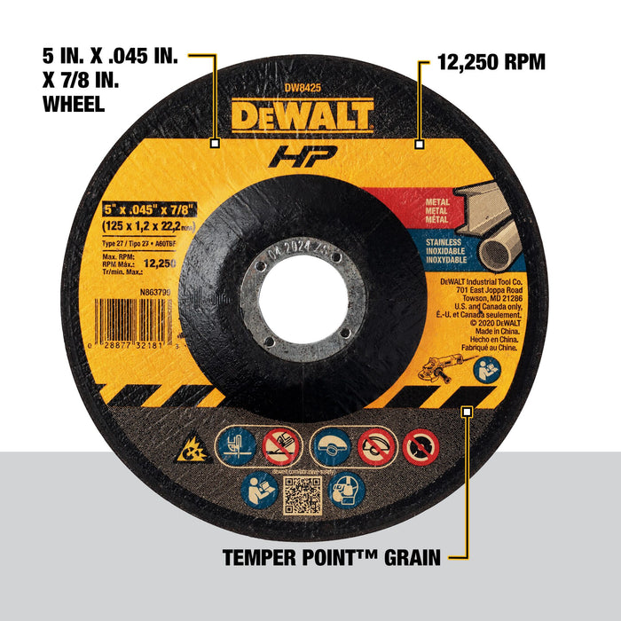 DeWalt Premium Cut-Off Wheel (Type 27)