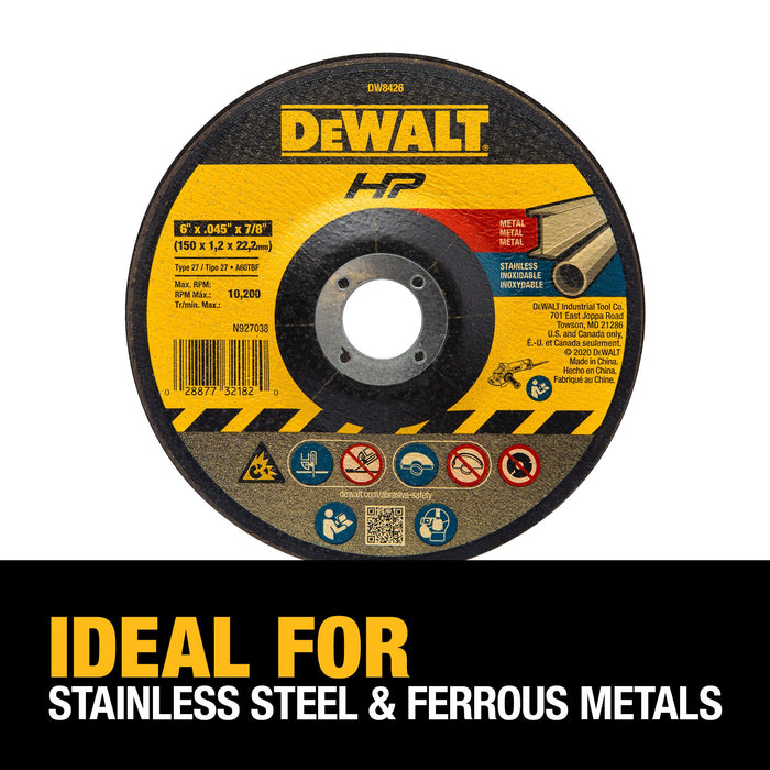 DeWalt Premium Cut-Off Wheel (Type 27)