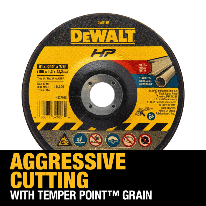 DeWalt Premium Cut-Off Wheel (Type 27)