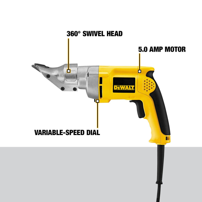 DeWalt 18 Gauge Swivel Head Shear