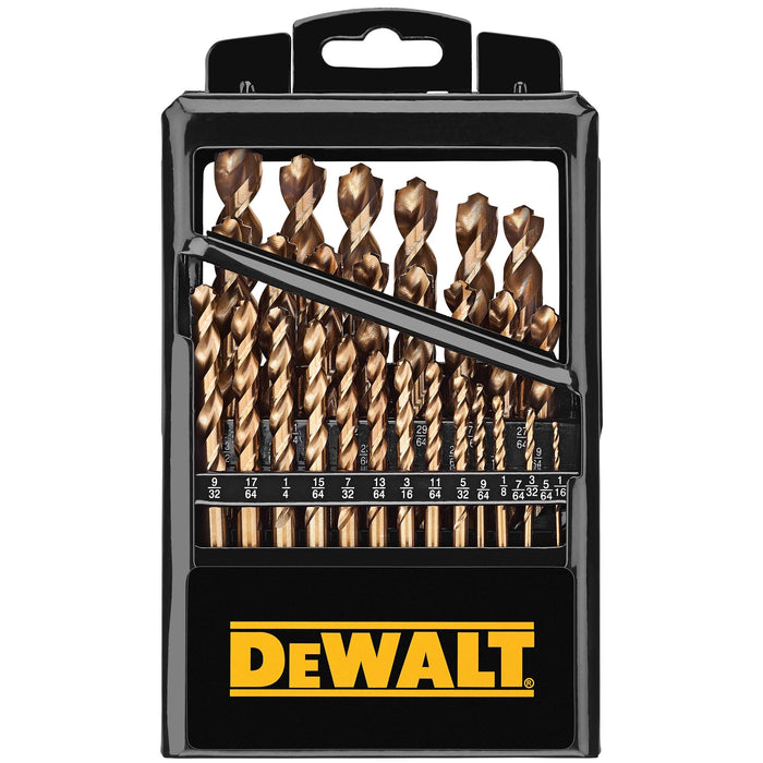 DeWalt 29 pc. Industrial Cobalt Steel PILOT POINT® Drill Bit Set