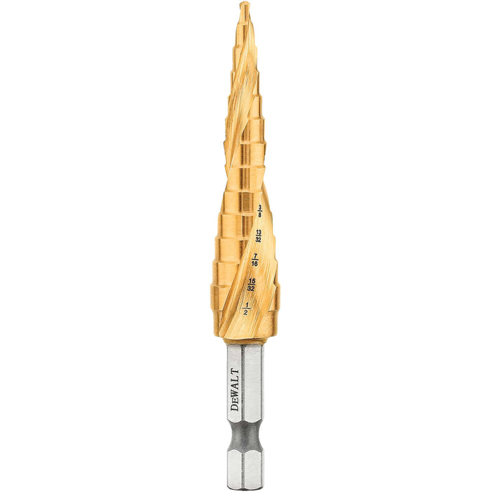 DeWalt IMPACT READY® Titanium Nitride Step Drill Bit