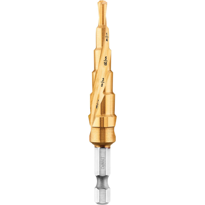 DeWalt IMPACT READY® Titanium Nitride Step Drill Bit