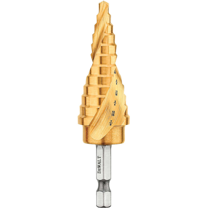 DeWalt IMPACT READY® Titanium Nitride Step Drill Bit