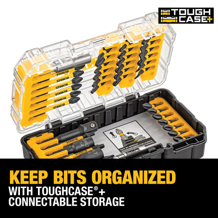 DeWalt 40 pc. FlexTorq® IMPACT READY® Bit Set w/ ToughCase®+ System