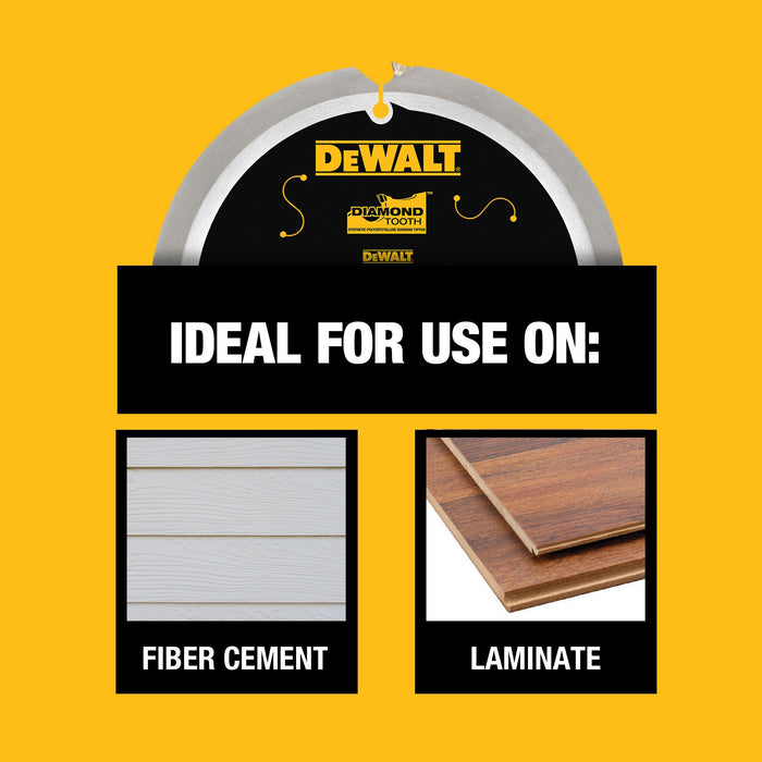 DeWalt 7-1/4" Laminate & Fiber Cement Saw Blade