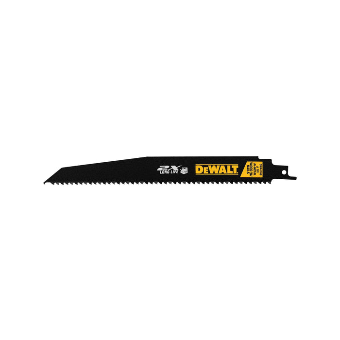 DeWalt 9" 2X Long Life 6TPI Wood Cutting Reciprocating Saw Blade