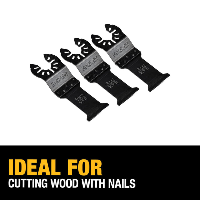 DeWalt Wood w/ Nails Oscillating Blades