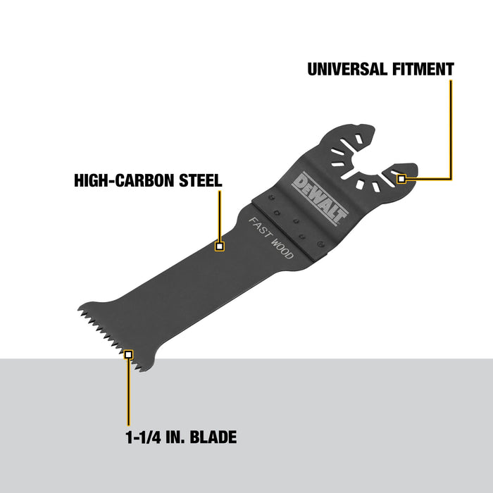 DeWalt 1-1/4" Hardwood Oscillating Blade