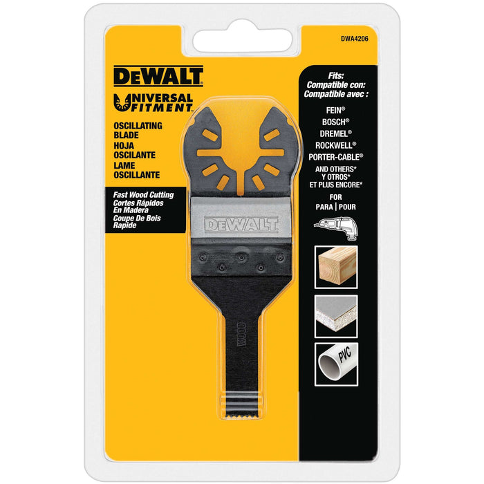 DeWalt 3/8" Wood Detail Oscillating Blade