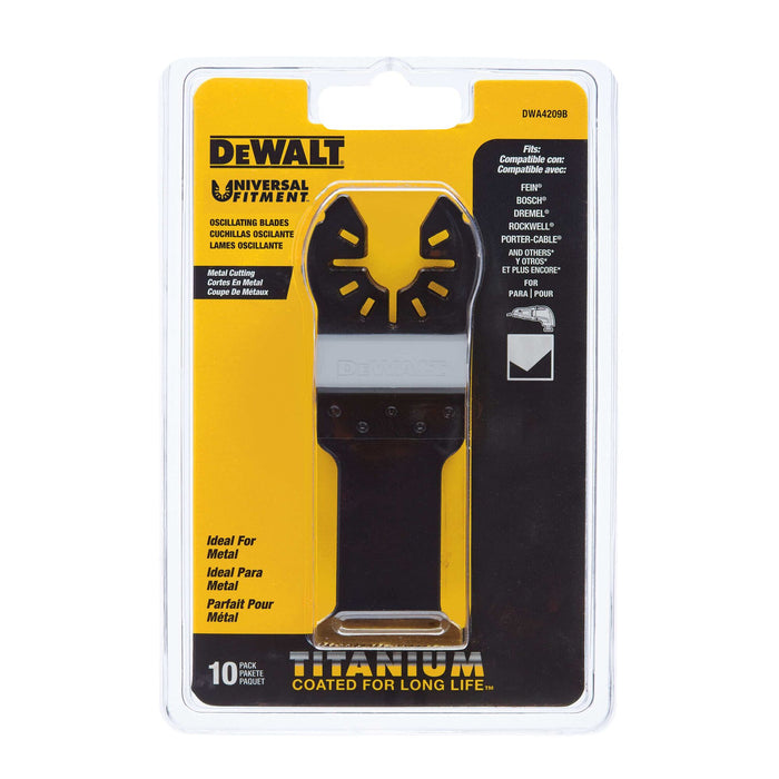 DeWalt 1-1/4" Titanium Metal Oscillating Blades