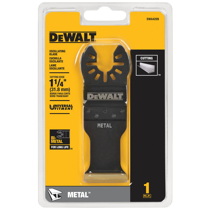 DeWalt 1-1/4" Titanium Metal Oscillating Blades