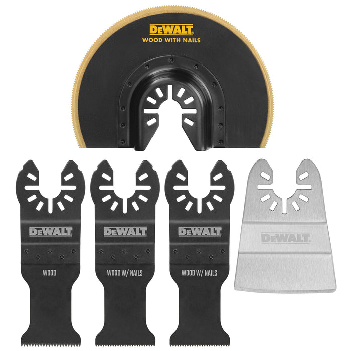 DeWalt 5 pc. Oscillating Blade Set