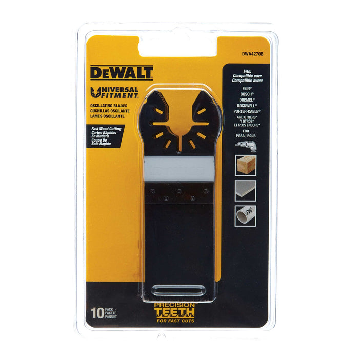 DeWalt 1-1/4" Precision Tooth Oscillating Blades