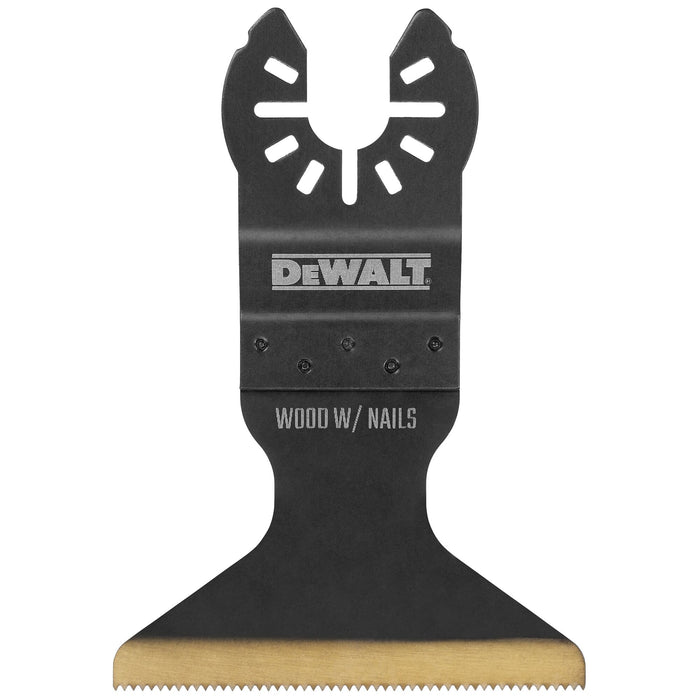 DeWalt 2-1/2" Titanium Nitride Wood w/ Nails Oscillating Blade