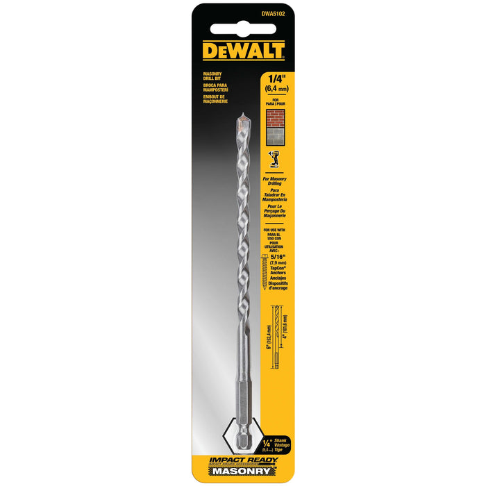 DeWalt IMPACT READY® Masonry Bit