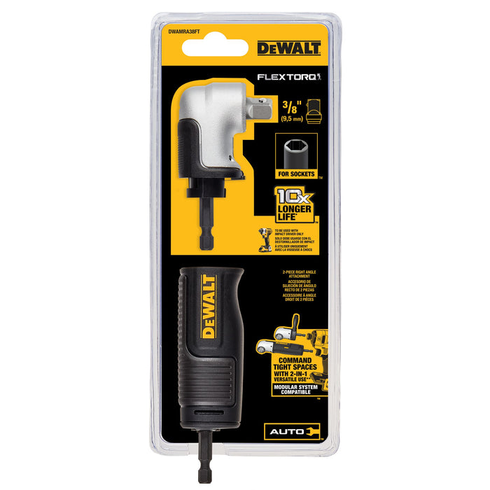 DeWalt FLEXTORQ® 3/8" Square Drive 2-In-1 Right Angle Attachment