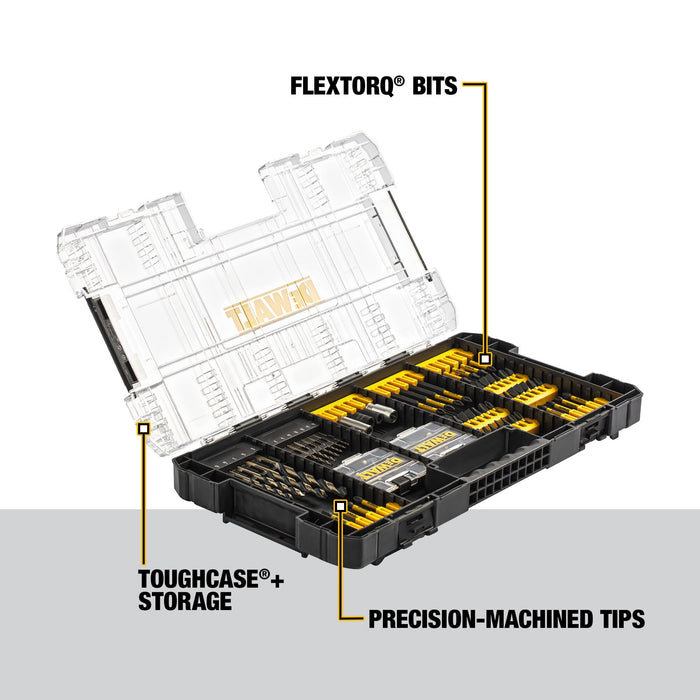 DeWalt FLEXTORQ® 100 pc. Impact Driver Bit Set