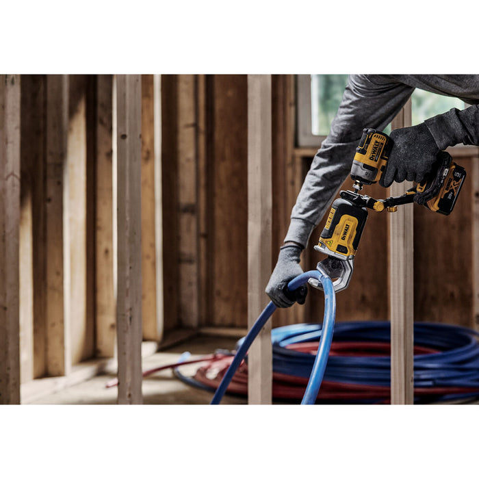 DeWalt IMPACT CONNECT™ PVC/PEX Pipe Cutter Attachment