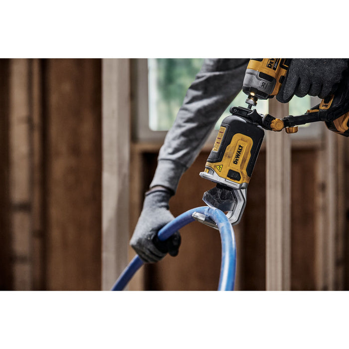 DeWalt IMPACT CONNECT™ PVC/PEX Pipe Cutter Attachment