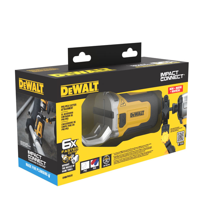 DeWalt IMPACT CONNECT™ PVC/PEX Pipe Cutter Attachment