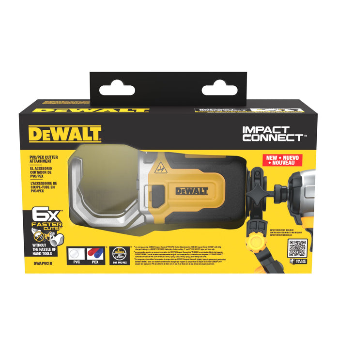 DeWalt IMPACT CONNECT™ PVC/PEX Pipe Cutter Attachment