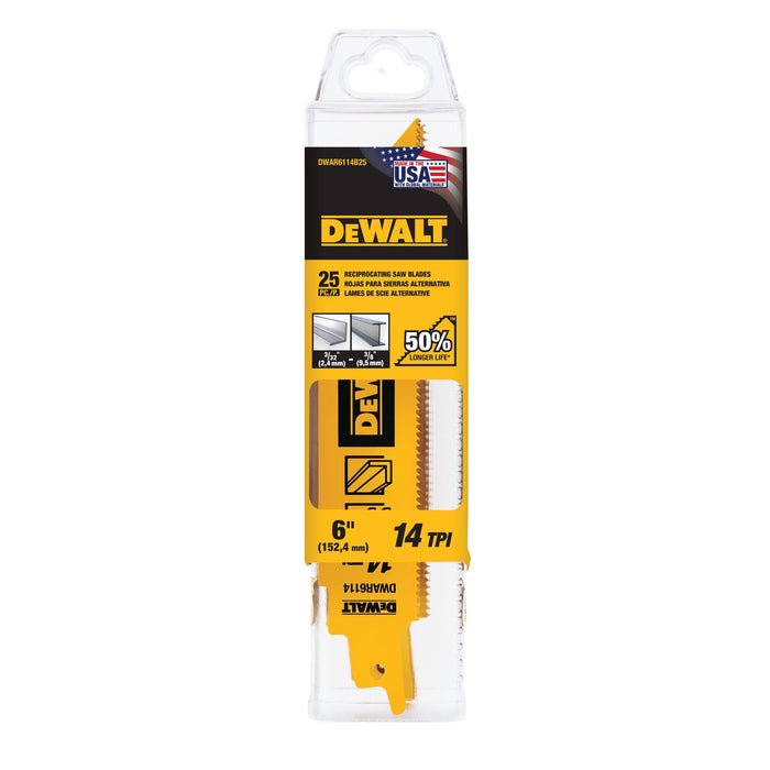 DeWalt Extreme Metal Reciprocating Saw Blades