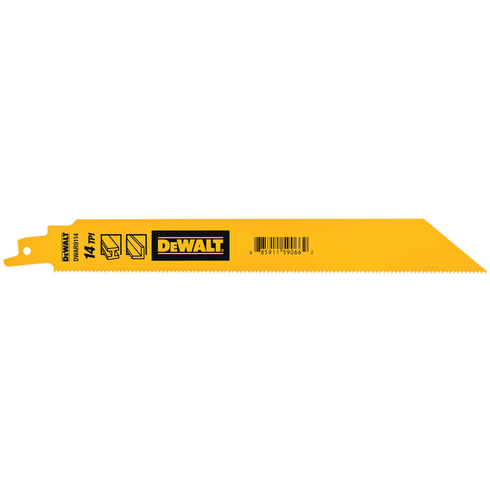 DeWalt Extreme Metal Reciprocating Saw Blades