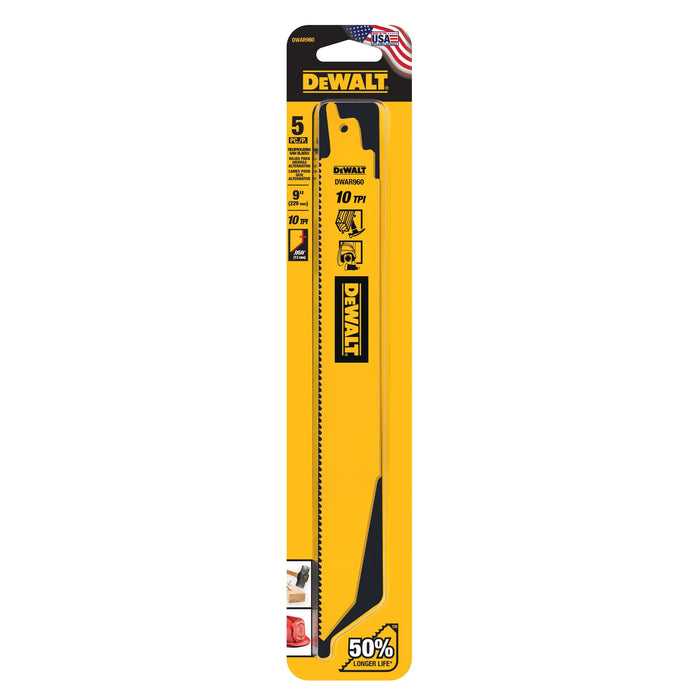 DeWalt General Purpose Demolition Reciprocating Saw Blades